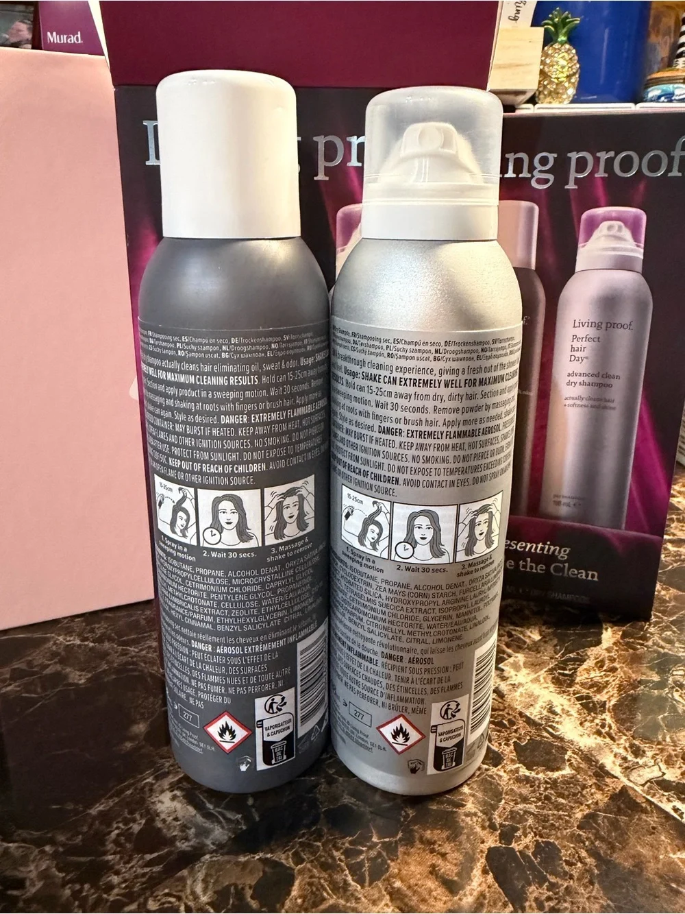 Living Proof Clean Hair Duo 6.7oz each